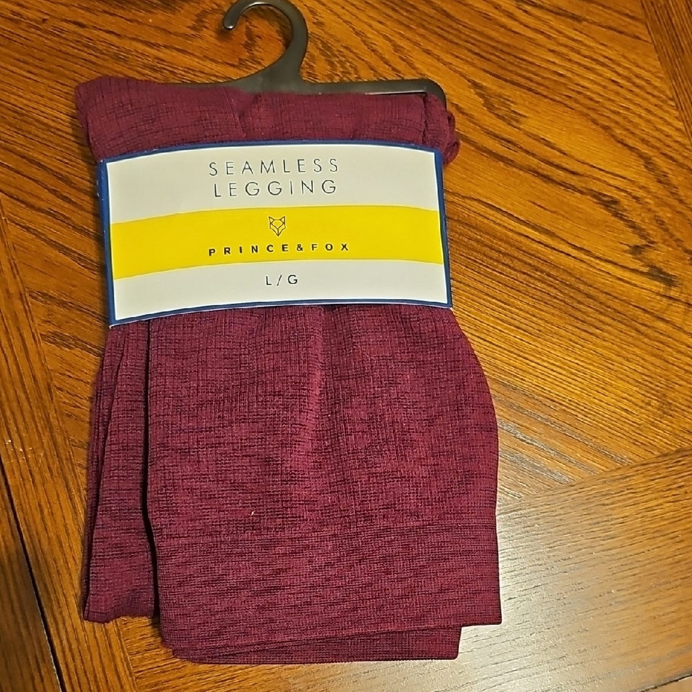 Prince & Fox Women's Seamless Legging - Burgundy